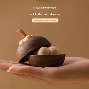 งานฝีมือ<span class=keywords><strong>ไม้</strong></span>แกะสลักลาย<span class=keywords><strong>มังคุด</strong></span> กล่องไม้และป้ายติดผนัง ของตกแต่งบ้าน กลิ่นหอมบำบัด  สินค้าขายดี - Product Image 5