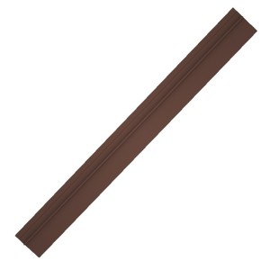 Bande d'étanchéité pour bas de porte en plastique insonorisante auto-adhésive de type combiné pour porte au design minimaliste - Product Image 1