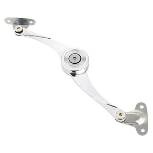 Bisagra para Muebles de Acero Inoxidable con Acabado Niquelado, Montaje en Superficie, Cierre Suave y Parada Aleatoria para Puertas de Gabinetes - Product Image 3