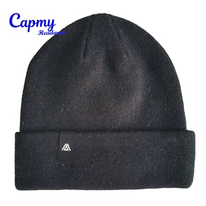 Proveedor de Gorros Tejidos con Etiqueta Popular, Gorros de Punto Color <span class=keywords><strong>Vino</strong></span> Tinto para Mujer, Gorro de Punto para Mujer - Product Image 3