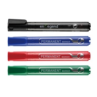 Marqueur Permanent rechargeable étanche de haute qualité avec boîte de couleur, 1 pièce