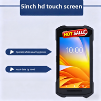 PDA Industri Genggam Murah 5-inci Ip67, Komputer Tablet Mobile Tangguh, Pengumpul Data Android