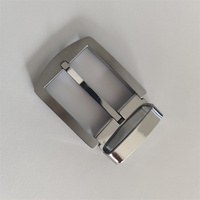 Logo personnalisé en gros d'usine accepter boucle ardillon en argent pour la mode des hommes de ceinture boucle en laiton pour les affaires