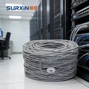<span class=keywords><strong>Cable</strong></span> Ethernet Cat6 UTP <span class=keywords><strong>de</strong></span> Alta Velocidad, Cobre Libre <span class=keywords><strong>de</strong></span> Oxígeno, Revestimiento <span class=keywords><strong>de</strong></span> PVC/LSZH, <span class=keywords><strong>Cable</strong></span> <span class=keywords><strong>de</strong></span> <span class=keywords><strong>Internet</strong></span> Gigabit, 1000 Pies, 23AWG - Product Image 1