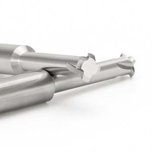 Fraise à un dents, 4 cannelures, sans bavure, personnalisable ODM & OEM, pour le fraisage de fils et de profilés - Product Image 4