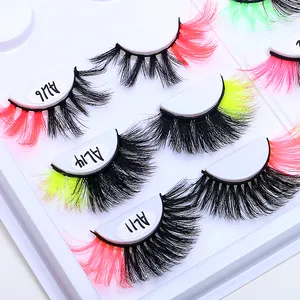 Wholesale 2022 China supplies 3d volume 20 pair starseed curl strip reusable 18mm mink fluffy dramatic diy eyelashes