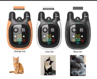 Collier d'entraînement pour chat rechargeable populaire, étanche, télécommande, laser, son et vibration pour la correction du comportement des chats d'intérieur