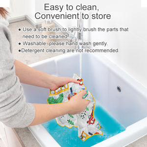 Tapis d'éveil musical <span class=keywords><strong>pour</strong></span> bébé avec histoires de <span class=keywords><strong>comptines</strong></span>, tissu en coton, musique et éclairage - Tapis d'activités <span class=keywords><strong>pour</strong></span> nourrissons - Product Image 6