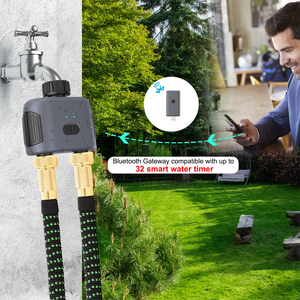 LEDEAST Zigbee riego inteligente aspersión 2 salida de agua Tuya aplicación controlada para sistema de riego de jardín - Product Image 5