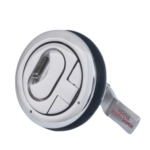 Verrou de pont Inherit 76 mm en acier inoxydable 316 pour quincaillerie marine avec poignée courbée pour trappe de pont - Product Image 5