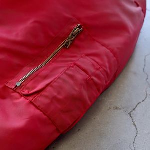 Винтажная укороченная стеганая куртка-бомбер на заказ уличная куртка-бомбер из полиэстера с вышивкой, Мужская нейлоновая куртка-бомбер - Product Image 5