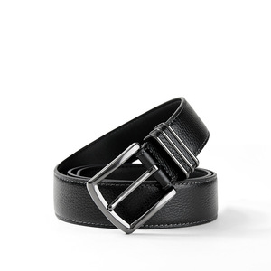 Omj oumeijia nhà máy cổ điển bầu không khí Nam Da Kim khóa thắt lưng xu hướng đơn giản vành đai Thanh Niên đai da mềm tùy chỉnh - Product Image 1