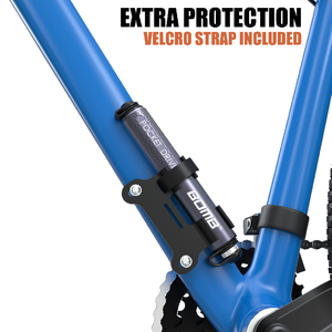 Pompe à air pour vélo BOMB, pompe manuelle pour vélo, mini pompe à pneu de vélo, pompe à vélo portable, alliage d'aluminium, vente en gros OEM - Product Image 2