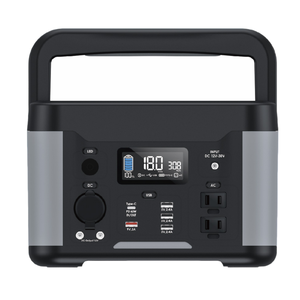 500W 515Wh Lithium Ion Portable Power Station 50/60Hz Pure Sine Wave AC100/110/120/220/230V Output <b>Solar</b> <b>Generator</b> 5 USB Ports - Product Image 2