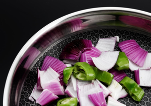 Không tráng 304 thép không gỉ không dính trứng <span class=keywords><strong>Pan</strong></span> thiết kế cổ điển khỏe mạnh và thân thiện với môi với ít khói - Product Image 5