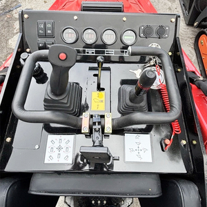 Livraison rapide Derette V1000 <span class=keywords><strong>Kubota</strong></span> 25Hp Mini chargeuse compacte diesel avec attache de chargeuse sur chenilles de 1 tonne - Product Image 5