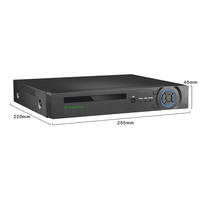GX-N8010H1-P8(AG) Caméra IP NVR 4K 8MP 8 Canaux POE avec Reconnaissance Faciale, Recherche Intelligente des Visages, Lecture et Détection de Croisement de Lignes XMEYE