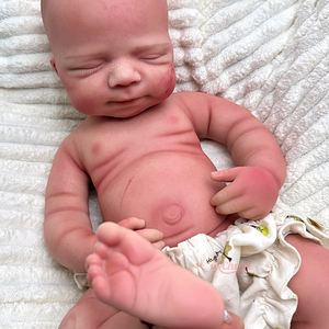 Hyperrealistische Silikon Reborn-Puppen, 30-Schichtige Hautbemalung mit Marmorierungseffekt, Pascale 20 Zoll Junge/Mädchen, OEM, Maßanfertigung, Großhandel - Product Image 4