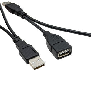 Otg Usb Host Power Converter Y Splitter Usb Adapter Usb2.0 Kabel Naar Type C Mannelijke Vrouw 2 In 1 Pvc Kabel - Product Image 4