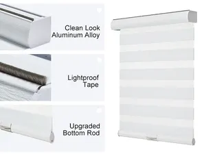 حجم مخصص بمحركات ، ستائر حمار وحشي صغيرة ، ليلي لتجار التجزئة - Product Image 3