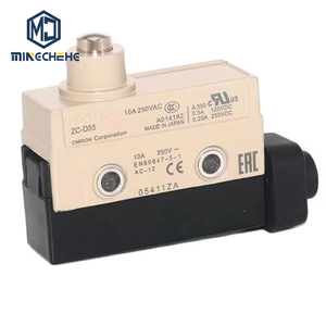 Interrupteur de fin de course ZC-D55 ZC-W55 ZC-W155 1NO/1NC SPDT à levier à rouleau pour système de contrôle d'automatisation industrielle - Product Image 1