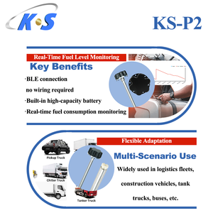 BLE cảm biến mức nhiên liệu không dây bồn chứa nhiên liệu Thiết bị giám sát cho Hạm Đội Xe quản lý và trộm cắp phát hiện - Product Image 3