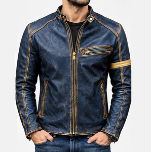 Servicio OEM: Chaquetas de Cuero para Hombre, Moda para Exteriores, Hechas con el Mejor Material, Chaquetas de Cuero para Hombre para el Invierno - Product Image 1