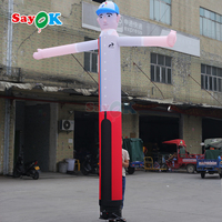 Station-service Sayok Sky Dancer Blow Up Sky Dancer Publicité gonflable Danseur d'air