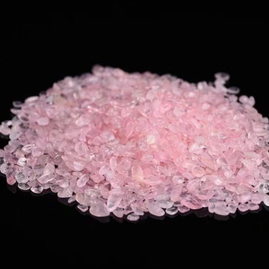 Commercio all'ingrosso di cristallo naturale artigianato di cristallo di ghiaia rosa scaglie di cristallo di ametista trucioli di cristallo - Product Image 4