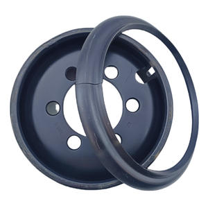 Jante de roue avant pour chariot élévateur Doosan 28*9-15, jante en acier intégrée pour chariot élévateur diesel D30NXV D30NXP, pièces détachées - Product Image 2