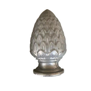 Tapas de bola de valla galvanizadas tapas de poste de balaustre tapas de valla de hierro forjado al por mayor - Product Image 5