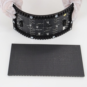 320x160mm Indoor LED P1.5 P1.86 P2 P2.5 P3mm Flexible Screen Advertising Video <b>Wall</b> Factory Price P2.5 Flexible LED <b>Display</b> Scre - Product Image 3