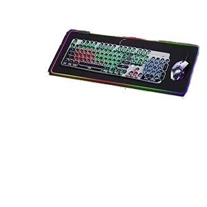 Benutzer definierte große LED-Gaming RGB-Mauspad Hersteller Mouse pad, rutsch feste Gummi basis Computer Tastatur Pad Matte USB-Stecker - Product Image 2