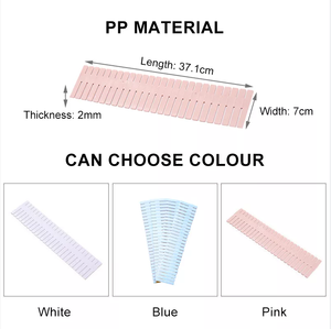 4 Pcs Gói Có Thể Điều Chỉnh Tổ Chức Ngăn Kéo Chia Ngăn Kéo Tách Đồ Lót Vớ Hộ Gia Đình Kết Hợp Nhựa Ngăn Kéo Ngăn - Product Image 5