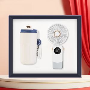 هدايا زفاف صيفية رائجة شعار الشركة مروحة يدوية صغيرة للأطفال زجاجة مياه للضيوف هدية لحفلة عيد ميلاد - Product Image 4