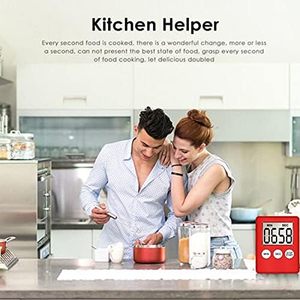 Temporizador de cocina Reloj Mecánico Digital Temporizador de cocina Herramienta de cocina magnética - Product Image 5