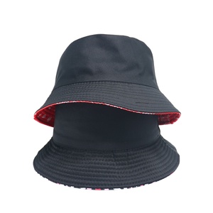 Custom High Quality Unisex <b>Reversible</b> Waterproof Casual <b>Bucket</b> Cap <b>Hat</b> - Product Image 3