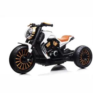 kids 12v battery electric motorcycle bicycle baby tricycle 2 seats ride on car three wheels motorbike