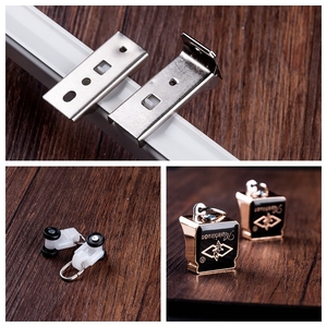 White square Ceiling Track <b>Curtain</b> Rails <b>Curtains</b> Track - Product Image 6