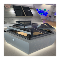 DEMEA Design de qualité supérieure toit dôme lucarne auvent fenêtre coulissante pour villa lucarne en forme personnalisée