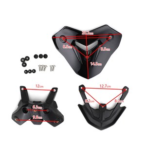 Déflecteurs de vent de pare-brise de carénage d'écran pour <span class=keywords><strong>BMW</strong></span> <span class=keywords><strong>F900R</strong></span> 2020-2021 - Product Image 2