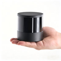 HESAI QT128 LiDAR de Grado Automotriz de 128 Líneas y 360 Grados de Ángulo Ultraamplio de Corto Alcance y Alta Resolución para Montaje Integrado en Vehículos Autónomos