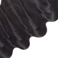 Vente en gros de paquets de cheveux humains vierges de qualité 12A extensions d'ondes corporelles de couleur naturelle cuticule de cheveux indiens bruts alignés double trame