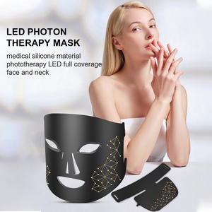 Ánh sáng Silicone mềm linh hoạt PDT hồng ngoại liệu pháp ánh sáng đỏ thiết bị mặt nạ máy của mặt nạ LED với cổ liệu pháp ánh sáng đỏ - Product Image 2