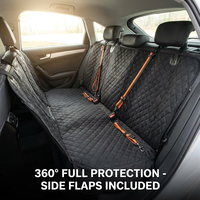 Housse de siège de voiture imperméable et pliable pour animaux domestiques, hamac de protection pour chien, housse de siège arrière pour chien, pour siège arrière de voiture