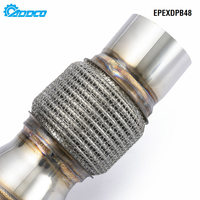 ADDCO - EPMAN Performance B48 Section de tuyau flexible de descente d'échappement (International) pour BMW 320i 330i 420i 430i 730i EPEXDPB48