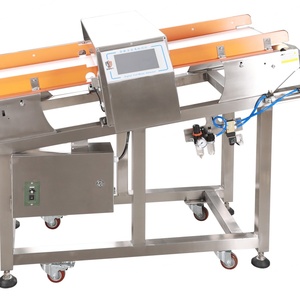 Detector de Metales para Alimentos JINDUN JD-603 de Acero Inoxidable, Diseño Inclinado Personalizado de Fábrica con Certificación CE, Alta Precisión para Snacks, Pan y Frutas - Product Image 3