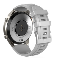 Reloj Inteligente DM56 con Pantalla AMOLED de 1.43 Pulgadas, GPS, Llamadas Bluetooth, Altímetro, Brújula, Android, Control Remoto, Pulsera de Actividad Física para Hombre