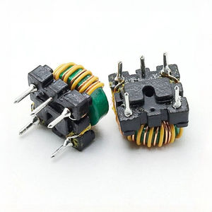 ตัวเหนี่ยวนำแบบคอมมอนโมดแบบเสียบปลั๊ก T9*5*3 - 2mH 2A พร้อมฐานกรอบสำหรับจ่ายไฟ DC ตัวกรองวงแหวนแม่เหล็กสีเขียวขนาดเล็ก - Product Image 3