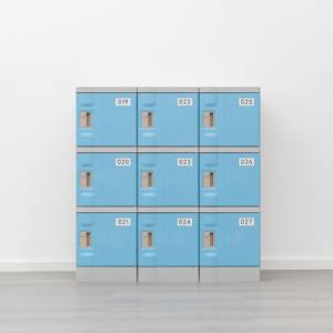 ตู้เก็บของพลาสติก ABS สำหรับใช้ในโรงเรียนสำนักงานบ้านโรงแรมตู้เก็บของใช้ในยิม - Product Image 1